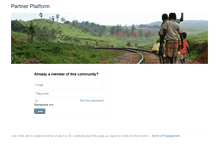 Tablet Screenshot of partnerplatform.org